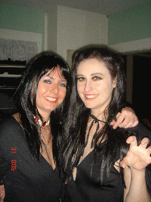 October 30, 2004 Haloween at Jennifer's Castle
Me and Siobhan
