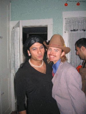 October 30, 2004 Haloween at Jennifer's Castle
Orlando & Trisha 
