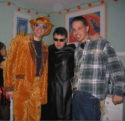 October 30, 2004 Haloween at Jennifer's Castle
Mikko, Josef & Martijn 

