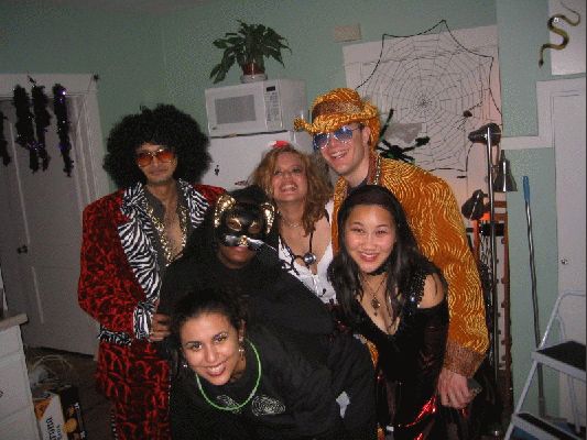 October 30, 2004 Haloween at Jennifer's Castle
Scare you next year....! 
