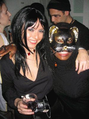 October 30, 2004 Haloween at Jennifer's Castle
Ve and Me 
