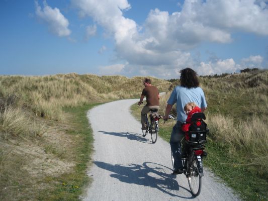 cycling Ameland
