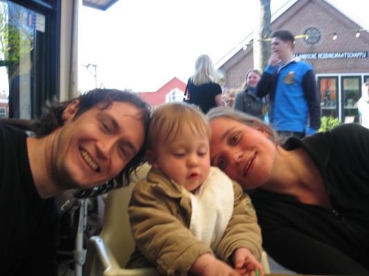 Bob, Lars and Eveline

