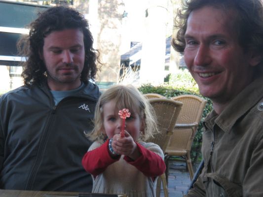 Michel, Lynn "the Fairy" and Marc
