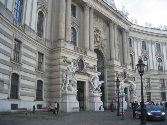 The Sisi palace in Vienna
