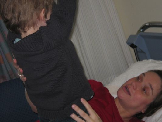 Lars and Mama Eveline
