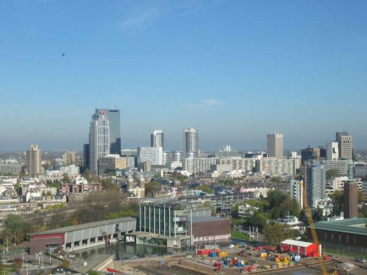 Rotterdam, January 2006
Skyline Rotterdam from my office
