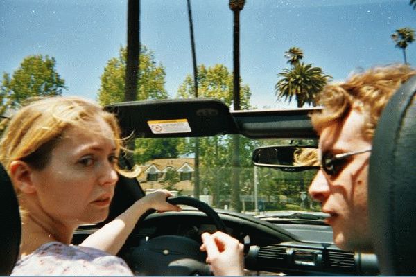 Steph and Me in Cabrio
