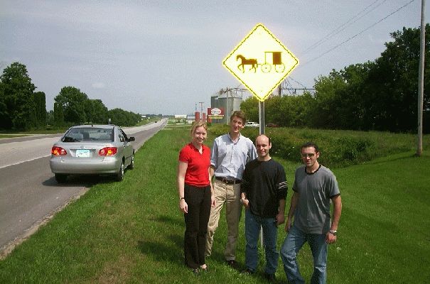 Watch out for the Amish
