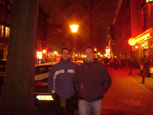 Red Light District Amsterdam
Xavier and Justo
