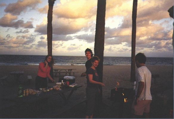 BBQ on the beach
