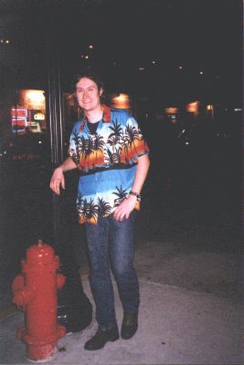 Bob in his new shirt
