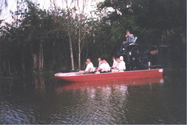 Billy Swamp airboat tour
